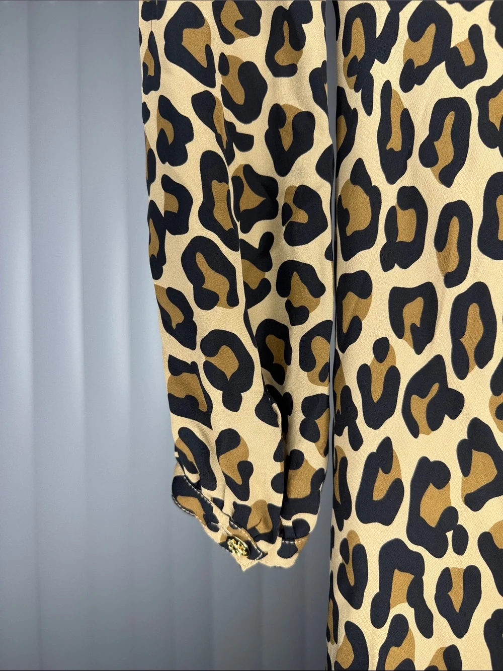 Tory Burch Leopard Silk Dress